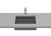 Раковина для ванной Roca Inspira 43х32,5 см под столешницу Fineceramic® оникс A327536640