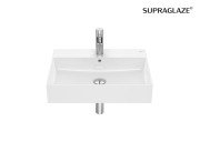 Раковина для ванної Roca Inspira 60х49 см Fineceramic® Supraglaze® білий A32752CS00