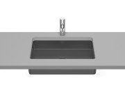 Раковина для ванной Roca Inspira 54х32 см под столешницу Fineceramic® оникс A327535640