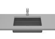 Раковина для ванної Roca Inspira 54х32 см під стільницю Fineceramic® онікс A327535640