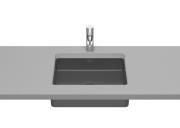 Раковина для ванної Roca Inspira 43х32,5 см під стільницю Fineceramic® онікс A327536640