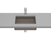 Раковина для ванної Roca Inspira 43х32,5 см під стільницю Fineceramic® кавовий A327536660