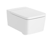 Унитаз подвесной Roca Inspira Rimless 37х56 см сантехническая керамика белый матовый A346537620