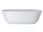 Ванна из искусственного камня Miraggio Siena 180x80 см Miramarble глянцевый белый 0002285