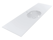 Раковина для ванной Miraggio NEW YORK 1850 Miramarble белый глянцевый 69125563