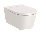 Унитаз подвесной Roca Inspira Rimless 37х56 см сантехническая керамика бежевый A346527650