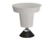 Ножка для поддона MIRAGGIO искусственный камень белый 69107502