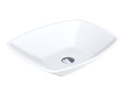 Раковина для ванної Miraggio Lex S Мatt 560C 56х40 см Miramarble Мatt білий матовий 0002015