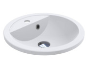 Раковина для ванной Miraggio Madison 430 Matt 43х43 см Miramarble Matt белый матовый 0002431