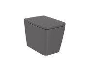 Унітаз підлоговий Roca Inspira Rimless 37х56 см сантехнічна кераміка онікс A347537640