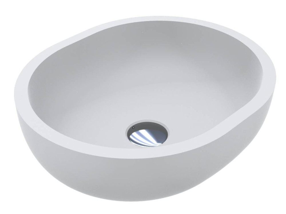Раковина для ванной Miraggio Mark 425 Matt 42,5х36 см Miramarble Matt белый матовый 0002683