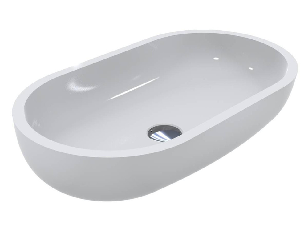 Раковина для ванной Miraggio Mark 625 62,5х36 см Miramarble белый глянцевый 0002687