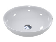 Раковина для ванной Miraggio Tobi 400 40х40 см Miramarble белый глянцевый 0002699