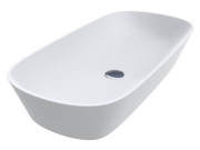 Раковина для ванної Miraggio TRIPOLI MATT 80х40 см Miramarble Matt білий матовий 0000587