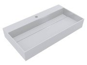 Раковина для ванной Miraggio Island 800 Miramarble белый глянцевый 0001763