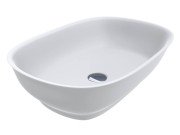 Раковина для ванної Miraggio Santorini Matt 60х41 см Miramarble Matt білий матовий 0002422