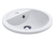 Раковина для ванной Miraggio Madison 430 Matt 43х43 см Miramarble Matt белый матовый 0002431