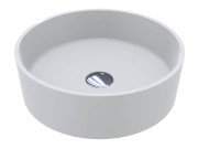 Раковина для ванной Miraggio Bergamo 400 40х40 см Miramarble белый глянцевый 0002671