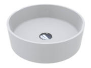 Раковина для ванной Miraggio Bergamo 400 40х40 см Miramarble белый глянцевый 0002671