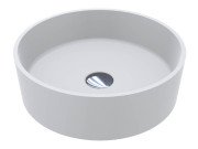 Раковина для ванной Miraggio Bergamo 400 Matt 40х40 см Miramarble Matt белый матовый 0002672