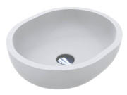 Раковина для ванної Miraggio Mark 425 Matt 42,5х36 см Miramarble Matt білий матовий 0002683