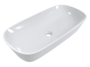 Раковина для ванної Miraggio TRIPOLI 80х40 см Miramarble білий глянсовий 0000586