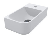 Раковина для ванної Miraggio KO L Matt 40х22 см Miramarble Matt білий матовий 69125608