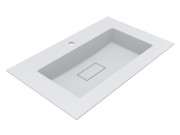 Раковина для ванной Miraggio Erica 800 Matt 80х50 см Miramarble Matt белый матовый 8813355