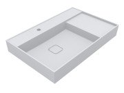 Раковина для ванной Miraggio Soul 800 Matt 80х53 см Miramarble Matt белый матовый 8813307