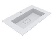 Раковина для ванної Miraggio Erica 800 Matt 80х50 см Miramarble Matt білий матовий 8813355