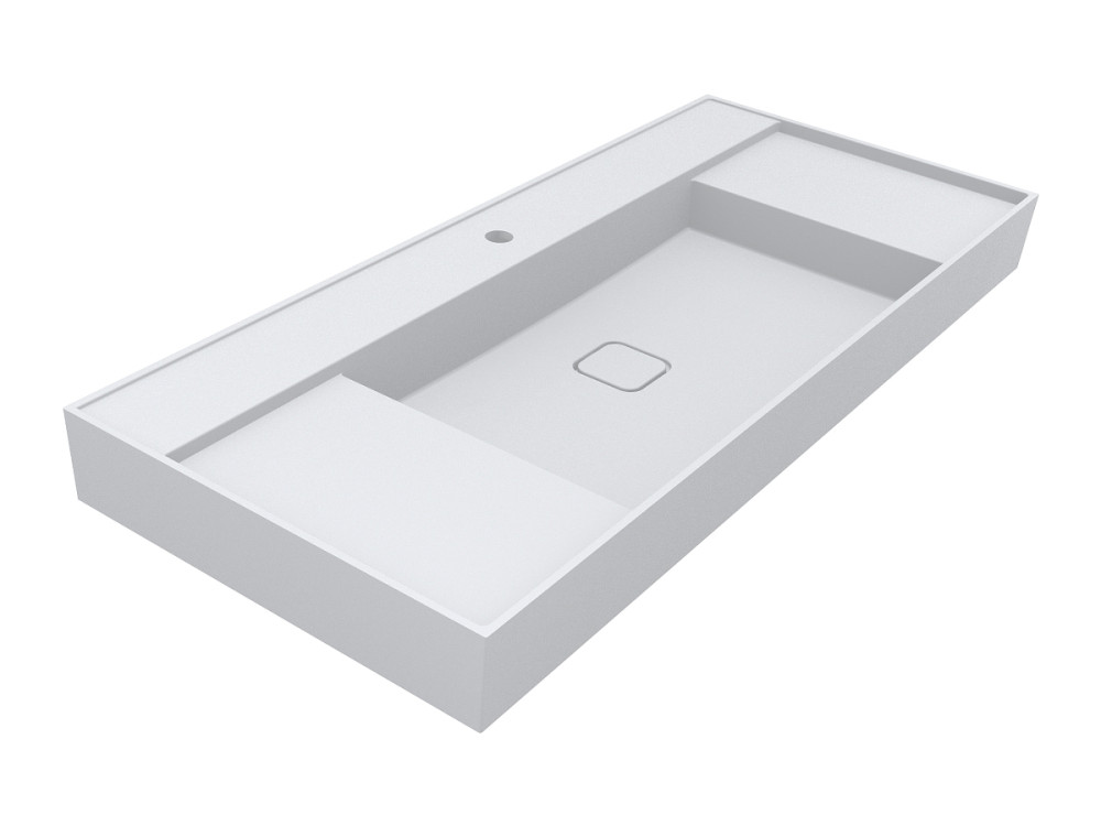 Раковина для ванной Miraggio Soul 1200 Matt 120х53 см Miramarble Matt белый матовый 8813397