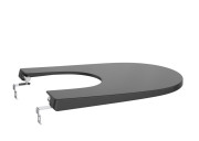 Крышка для биде Roca Ona Soft-Close Supralit® черный матовый A806E12081