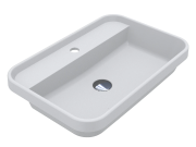 Раковина для ванной Miraggio Ocean 600 Matt 60х40 см Miramarble Matt белый матовый 8813902