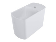 Раковина для ванної Miraggio Helix 450 L 45х22 см Mirasoft білий матовий 0001638