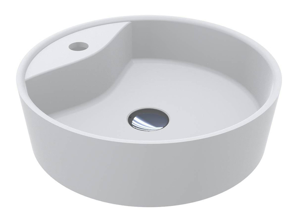 Раковина для ванной Miraggio Country Matt 42х42 см Mirasoft белый матовый 0002284