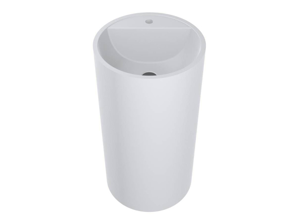 Раковина для ванной Miraggio Cosmo 460 46х46 см Mirasoft белый матовый 0002301