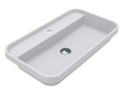 Раковина для ванної Miraggio Ocean 700 Matt 70х40 см Miramarble Matt білий матовий 8813681