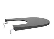 Крышка для биде Roca Ona Soft-Close Supralit® черный матовый A806E12081