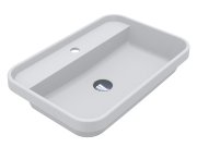 Раковина для ванной Miraggio Ocean 600 Matt 60х40 см Miramarble Matt белый матовый 8813902