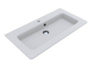 Раковина для ванної Miraggio Rostriks Tres 800 80х42 см Mirasoft білий 0001585