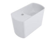 Раковина для ванної Miraggio Helix 450 R 45х22 см Mirasoft білий матовий 0001639