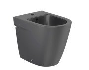 Биде напольное Roca Ona 36х53 см сантехническая керамика черный матовый A357687080