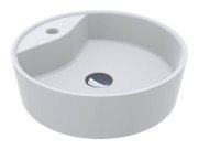 Раковина для ванної Miraggio Country Matt 42х42см Mirasoft білий матовий 0002284