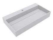 Раковина для ванної Miraggio Island 800 80х42 см Mirasoft білий матовий 0002443