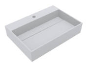 Раковина для ванної Miraggio Island Matt 600 60х42 см Mirasoft білий матовий 0002445