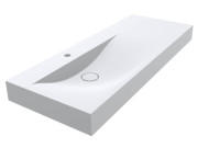 Раковина для ванної Miraggio Viola 1200 L 120х46 см Mirasoft білий матовий 0002668