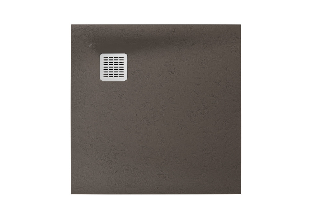Душовий піддон Roca Terran 80х80 см штучний камінь кавовий AP10332032001660