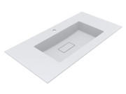 Раковина для ванної Miraggio Erica 1000 Matt 100х50 см Miramarble Matt білий матовий 8813495