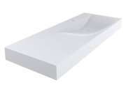 Раковина для ванної Miraggio Viola 1200 R Matt 120х46 см Miramarble Matt білий матовий 8813435