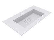 Раковина для ванной Miraggio Erica 900 90х50 см Mirasoft белый матовый 8813494